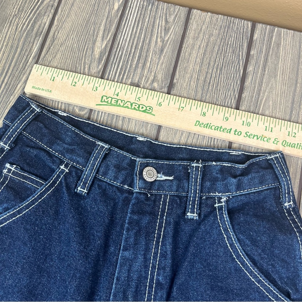 John Galt Denim Cargo Pants Jeans Size Small Carpenter - Picture 6 of 14